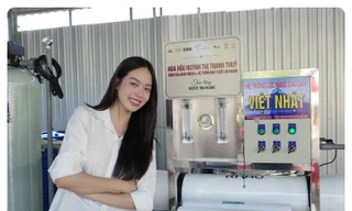 Hoa hậu Quốc tế 2024 Thanh Thủy mở rộng dự án “Nước Sạch” tại An Giang