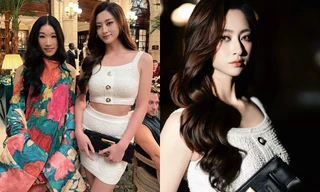 Hoa hậu Lương Thùy Linh là đại diện Việt Nam duy nhất dự show diễn của Balmain