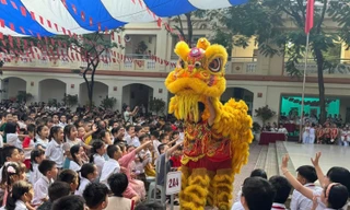 Trung Thu yêu thương - Tết Đoàn viên hạnh phúc tại trường Tiểu học Tân Định