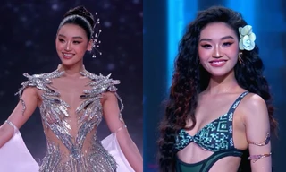Hoa hậu Yến Nhi ghi điểm ở Bán kết Miss Grand International 2025 dù bị thương