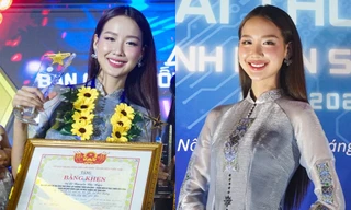 Hoa hậu Bảo Ngọc tiếp tục làm dày bảng thành tích trước khi đi thi Miss World