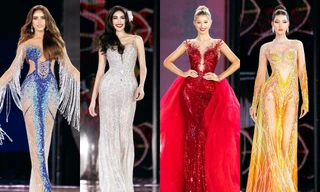 Ngắm nhan sắc Top 10 Miss Cosmo 2025 đẹp lộng lẫy trong trang phục dạ hội