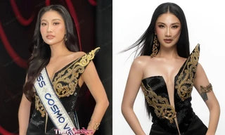 Miss Cosmo 2025: Phương Linh diện thiết kế "Rồng ẩn giữa mây" trong lễ trao sash