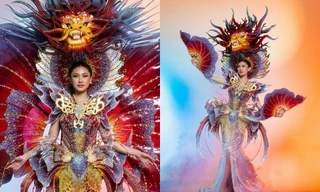 Miss Cosmo 2025: Phương Linh thể hiện tốt phần trình diễn dù trang phục gặp sự cố