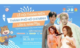 Đông Nhi, S.T Sơn Thạch, Ái Phương, Gin Tuấn Kiệt biểu diễn tại Lễ hội Thanh niên TP.HCM 2026