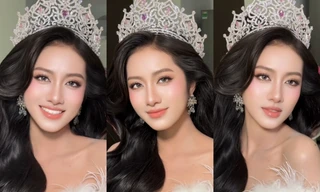 Ngắm trọn bộ ảnh thời trang đầu tiên sau đăng quang của Hoa hậu Trúc Linh