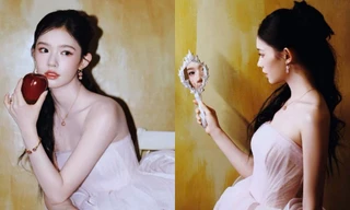 "Nàng thơ" của Châu Tinh Trì hóa Bạch Tuyết trong bộ váy của nhà thiết kế Việt 
