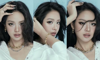 Bộ ảnh mới của Hoa hậu Thanh Thủy khiến netizen liên tưởng đến Jisoo BLACKPINK