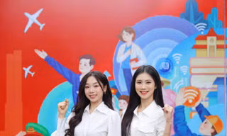 Dàn người đẹp Hoa hậu Việt Nam hân hoan chào mừng Đại hội Đảng lần thứ XIV
