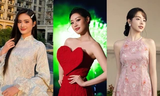 Dàn Hoa - Á hậu Việt xinh đẹp lộng lẫy, tưng bừng chào năm mới 2026