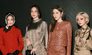 Hồ Ngọc Hà, Ninh Dương Lan Ngọc, Châu Bùi hội ngộ tại sự kiện thời trang xa xỉ
