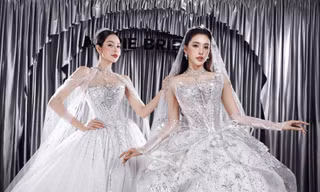 Hoa hậu Tiểu Vy - Thanh Thủy khiến fan xuýt xoa, khen đẹp như công chúa Disney 