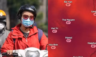 Hà Nội nóng đỉnh điểm, dự báo chạm ngưỡng 47 độ C trong ngày 3/8
