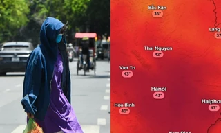 Hà Nội tăng nhiệt, dự báo nhiệt độ cảm nhận chạm ngưỡng 43 độ C