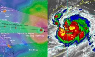 Nhiệt độ đỉnh mây của bão số 5 Kajiki thấp, báo hiệu bão rất mạnh? 