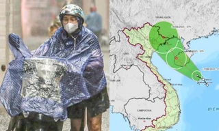 Dự báo đường đi của áp thấp nhiệt đới 91W, sẽ ảnh hưởng thế nào?