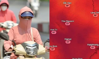Thời tiết Hà Nội oi bức khi nắng nóng duy trì nhiều giờ trong ngày