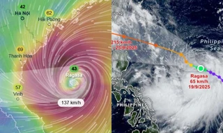 Ragasa có khả năng thành bão số 9 ở Biển Đông: Tăng cấp đột biến