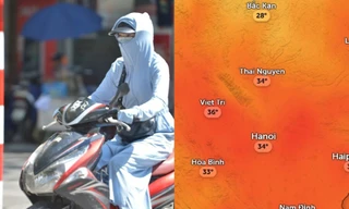 Khi nào Hà Nội hửng nắng, hết mưa do ảnh hưởng của bão Bualoi?