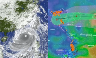 Dự báo đường đi của bão số 9 Ragasa, ảnh hưởng thế nào đến Hà Nội?
