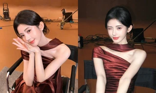 “Mỹ nữ 4000 năm” Cúc Tịnh Y diện váy của NTK Việt, chế tác thủ công trong 85 giờ