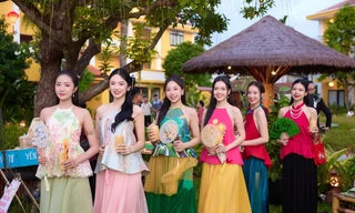Hoa hậu Hà Trúc Linh, Á hậu Vân Nhi cùng dàn người đẹp khám phá di sản văn hóa Hội An