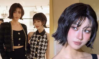 Hoa hậu Lương Thùy Linh lạ lẫm với tóc ngắn, đọ sắc cùng "Em xinh" Juky San