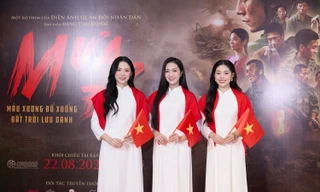 Loạt áo dài thanh lịch của Hoa hậu Hà Trúc Linh và 2 Á hậu khi dự các sự kiện