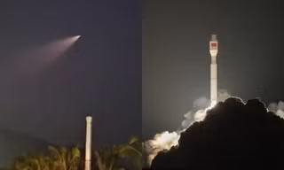 Giải mã hiện tượng vệt sáng lạ trên bầu trời Đà Nẵng chiều tối 11/4