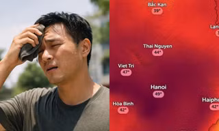 Liệu Hà Nội có khả năng nóng 49 độ C trong ngày 6/4 theo một mô hình dự báo?