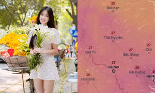 Gió Đông Bắc về khiến Hà Nội giảm nhiệt đáng kể, xuống dưới 30 độ C?