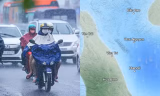 Dự báo Hà Nội tiếp tục mưa dông từ ngày 26/4, có thể mưa to hôm nào?