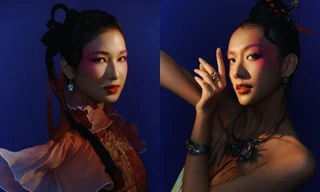 Top 8 Vietnam’s Next Top Model 2025 tung bộ ảnh lấy cảm hứng từ Tết Trung Thu