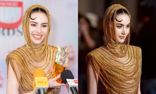 “Ma nữ đẹp nhất Thái Lan” Mai Davika chủ động liên hệ NTK Lê Thanh Hòa vì bộ váy này