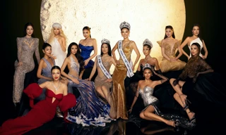 Hoa hậu H’Hen Niê mang bầu vẫn đẹp tựa nữ thần trong bộ ảnh Gia đình Hoàn vũ