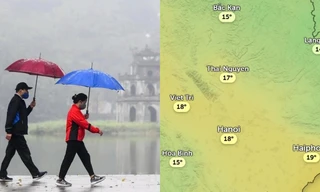 Dự báo Hà Nội có khả năng nồm ẩm cao điểm trong ngày 17/1