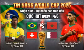 TIN NÓNG WORLD CUP 2026: Dự đoán các trận đấu CỰC HAY ngày 14/6; Thắng áp đảo Paraguay, Mỹ xô đổ kỷ lục 24 năm