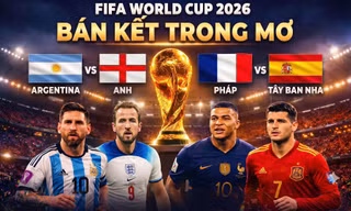 World Cup 2026 siêu bùng nổ: 4 ông lớn - 2 bán kết 'trong mơ'