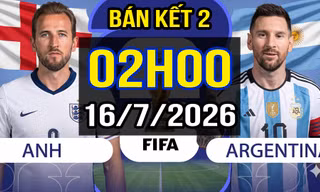 TIN NÓNG WORLD CUP 2026: Nhận định – Dự đoán Bán kết: ANH vs ARGENTINA
