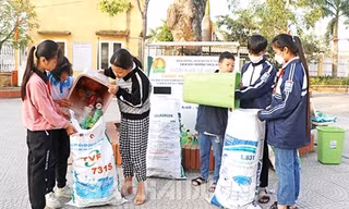 Hải Phòng: Mô hình hay, sáng tạo thu hút học sinh phân loại rác tại nguồn