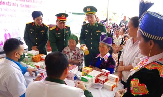 Ấm tình quân - dân nơi biên giới tại ‘Ngày hội non sông’