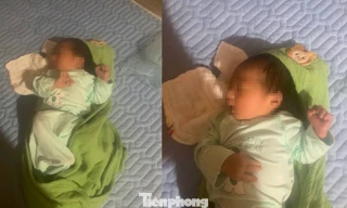 Phát hiện bé trai sơ sinh đặt trước cổng nhà dân lúc 3h sáng