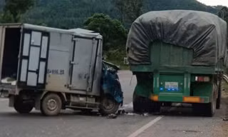 Vợ tử vong, chồng nguy kịch sau cú tông xe đầu kéo