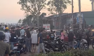 Mâu thuẫn trong cuộc nhậu tất niên, người đàn ông bị đâm gục trước cửa nhà