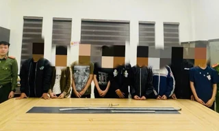 Ngăn chặn nhóm thanh thiếu niên hẹn đua xe, mang theo hung khí