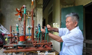 Mô hình tái hiện chiến trường Ngã ba Đồng Lộc của cựu binh 83 tuổi