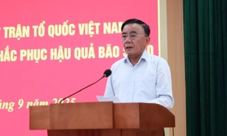 Lãnh đạo T.Ư thăm hỏi, hỗ trợ Thanh Hóa khắc phục hậu quả bão số 10