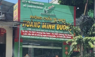Cơ sở thuốc xương khớp 'Hoàng Minh Đường' từng bị Sở Y tế Thanh Hóa xử phạt 82 triệu đồng