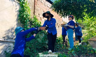 Thanh niên chung tay dựng nhà, tiếp sức những hoàn cảnh khó khăn