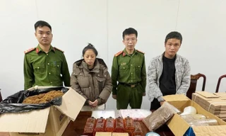 Đôi nam nữ biến phòng trọ thành xưởng tẩm ướp ma túy Tobaco 